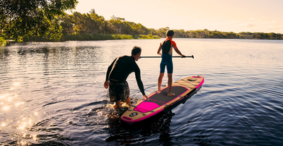 How and why to paddleboard with kids